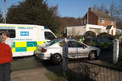 Accident on Rufford Lane.